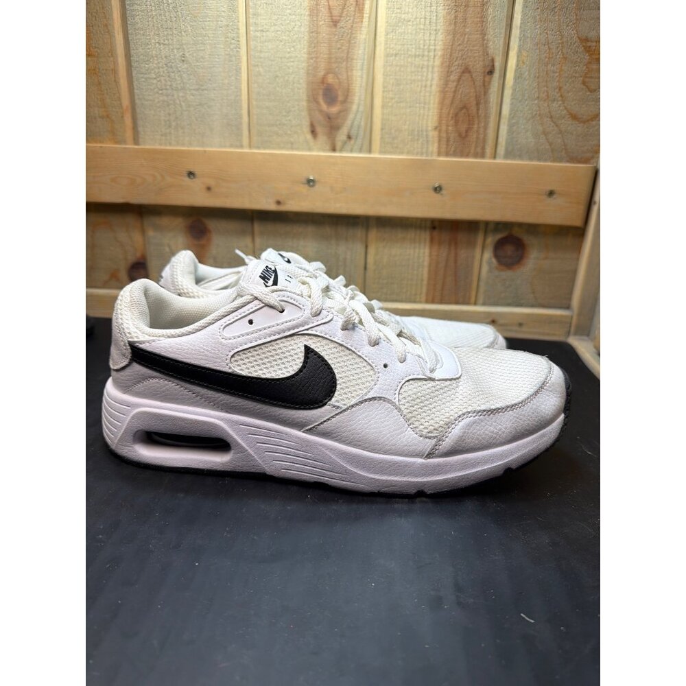 Nike Air Max SC Mens Shoes White/Black CW4555-102 Size 10 Sneakers